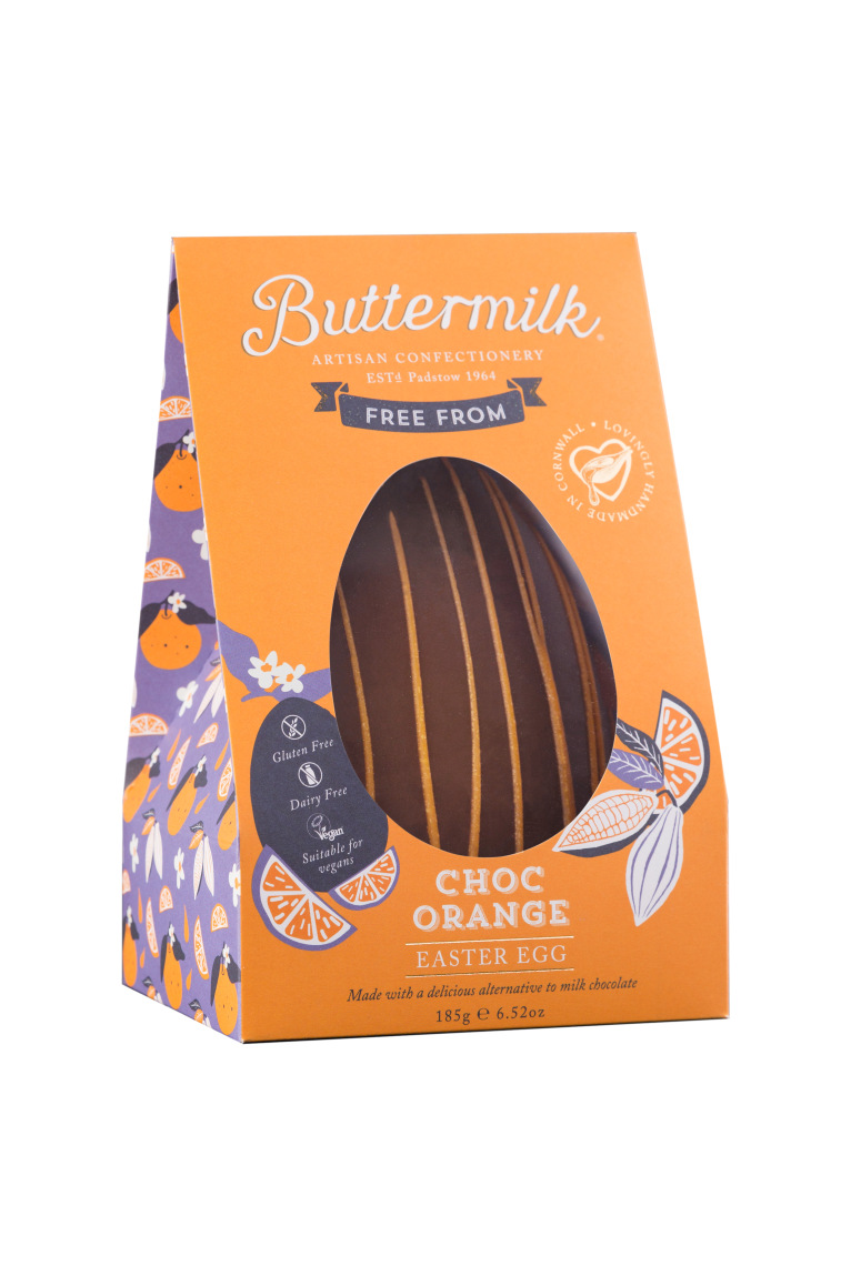 Buttermilk Easter Egg Free-From Chocolate Orange