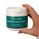 Magnesium Citrate hand