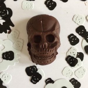 Caroline’s Creepy Chocolate Skulls – the perfect free-from Halloween treat!