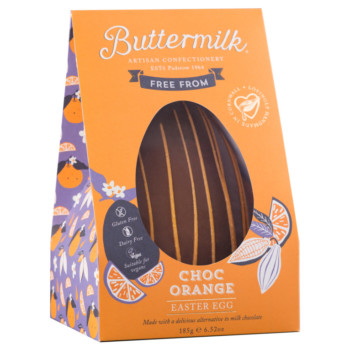 Buttermilk Easter Egg Free-From Chocolate Orange