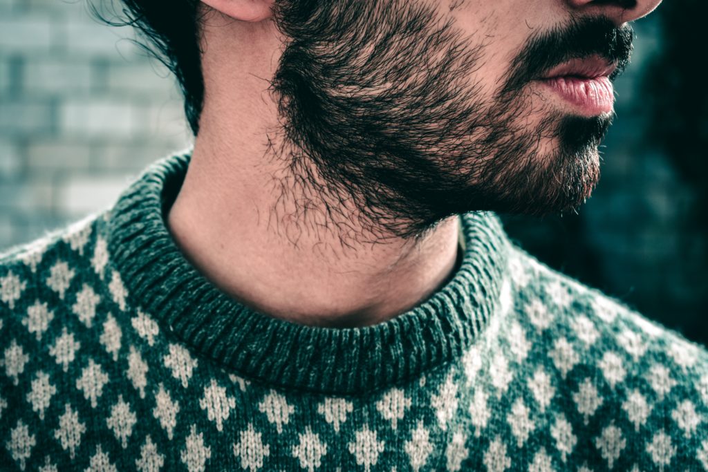 Man's stubble