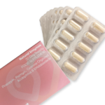 Natural Enzymes 30 Day Food Supplement Capsules. These are packaged in a YorkTest branded pink box.