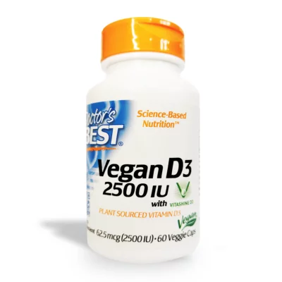 Vegan Vitamin D3 60 veggie caps