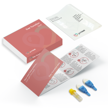 What's in your test kit? YorkTest Liver Function Test Kit Components